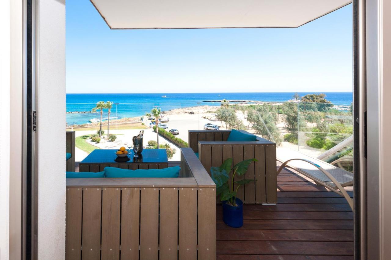 Apartment Marina - Beachfront Protaras Extérieur photo
